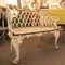 Cast iron bench