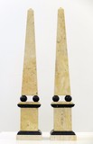 pair of obelisks