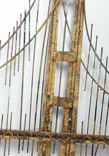антикварный бруклинский мост из металла