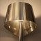 Pair of chrome wall lamps