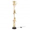 antique brass floor lamp “cranes”