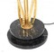 antique brass floor lamp “cranes”