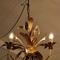 antique gilded chandelier