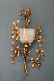 Gilded wall lamp 50'
