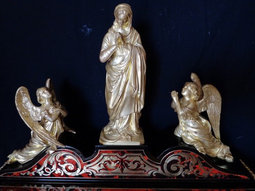 antique prayer boulle marquetry