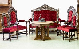 Henri II suite of furniture