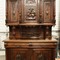 old walnut buffet