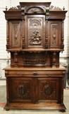 old walnut buffet