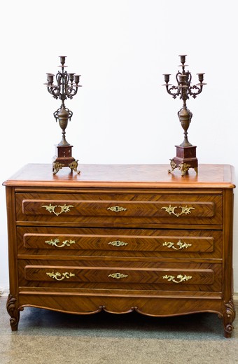 antique chest of drawers in palisander