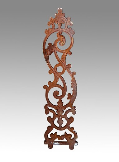 vintage cast iron decoration