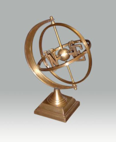 weathercock brass globe vintage