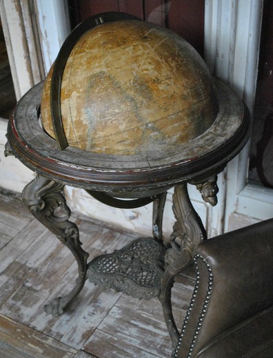 antique globe