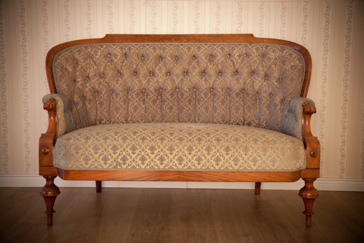 старинная мебель - диван 1890 года