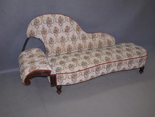 vintage furniture walnut sofa