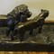 bronze inkstand