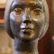 woman portrait sculpture