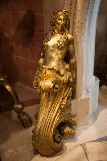 old caryatids bronze