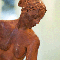 sculpture of woman bather