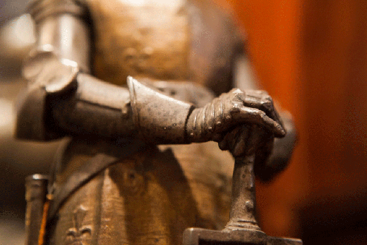 скульптура антик из бронзы и кость