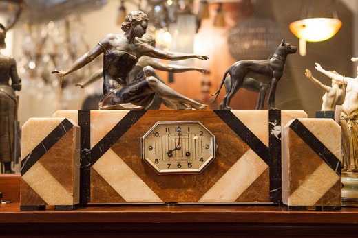 antique art-deco clock
