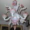 Murano glass chandelier antique