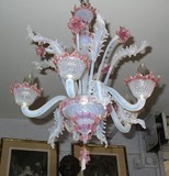 Murano glass chandelier antique
