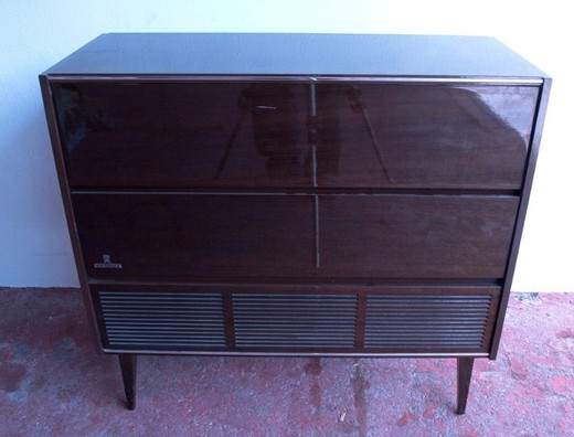 old stereo cabinet