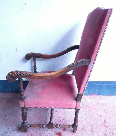 старинная мебель - кресло ренессанс