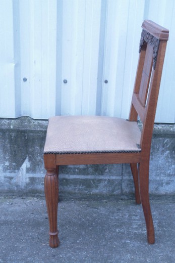 винтажная мебель - парные стулья арт деко