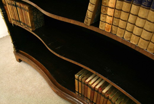 мебель антик - книжный шкаф 19 века, красное дерево