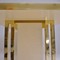 antique brass and lacquer dining table