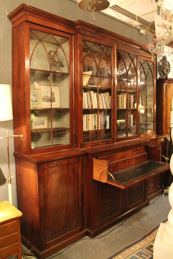 антикварная мебель - книжный шкаф 19 век