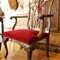 Pair of Chippendale style armchairs 