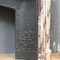 Chimney in marble Campan and cast iron 