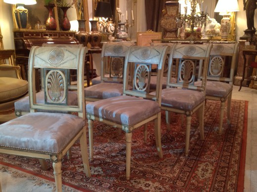 антикварные стулья директории, 19 век
