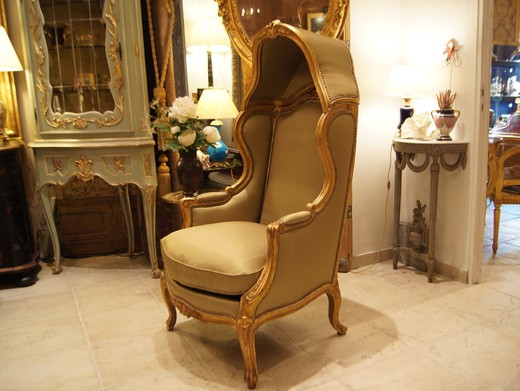 старинная мебель - кресло в стиле людовик 15