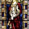 Jesus Christ and Mary Magdalene stained glass