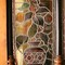 antique gothic stained glass window