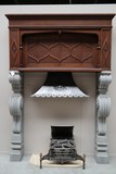 Antique fireplace