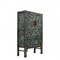 Blue 2 Door Distressed Antique Cabinet