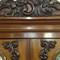 A 19thC.mahogany topsecretaire with mirror doors