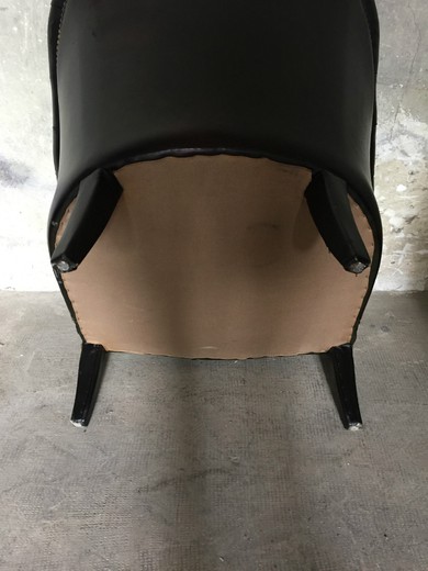 мебель антик - кожаные кресла