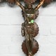 Antique gothic style crucifixion