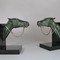 Bookends pair with horses