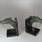 Bookends pair with horses