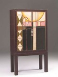 CABINET WITH SHELVES, Lam Lee