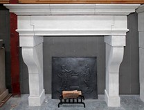 Antique fireplace