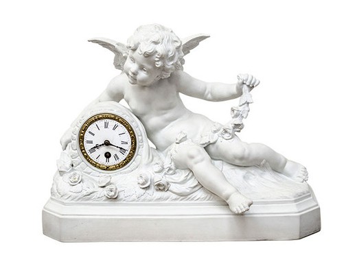 Ангельские часы 0110. Часы с ангелами каминные. Настольные часы с ангелочками. Белые каминные часы с ангелами. Антикварные часы с ангелами.