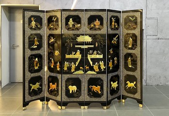 Символика китайских антикварных ширм