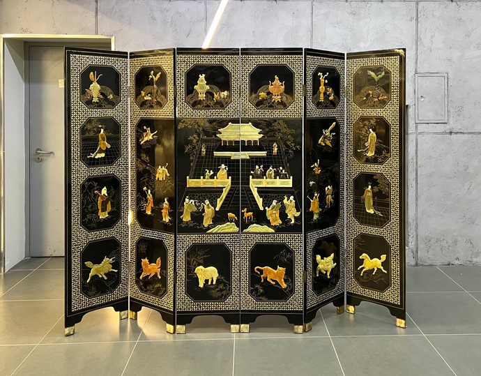 Символика китайских антикварных ширм